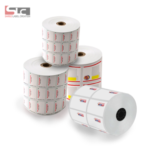 printed barcode roll