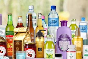 Printed label sample